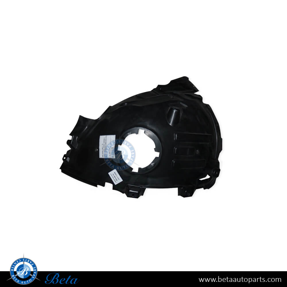 Right Side Front Wheel Fender Liner - Front Half for Mercedes GLA-Class/GLB-Class H247/X247 2020-Up models, Part Number 2478840400 Right Side Front Wheel Fender Liner - Front Half for Mercedes GLA-Class/GLB-Class H247/X247 2020-Up models, Part Number 2478840400